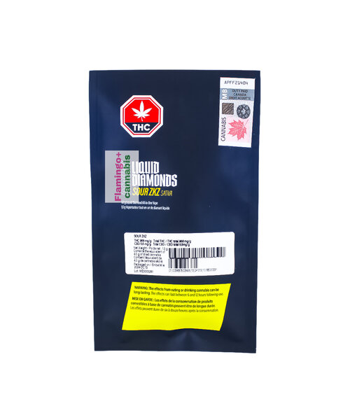 Debunk Sour Zkittlez Sativa Liquid Diamond Disposable 1G