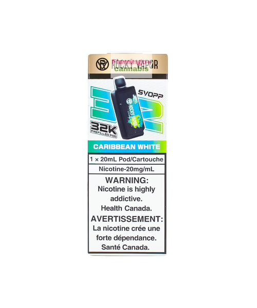 OXBAR SVOPP Pre-Filled Pod 32k Puff 20mL MB Caribbean White