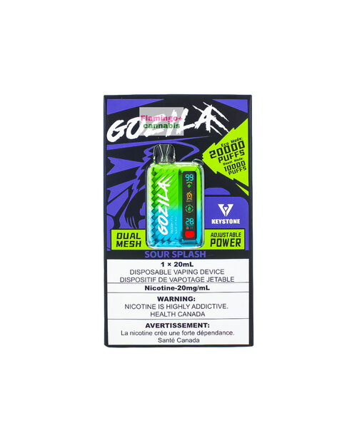Keystone Gozilla Rechargeable Disposable 20k Puff MB Sour Splash