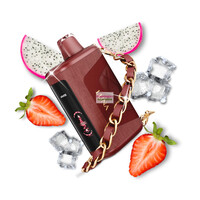 Kraze LUNA Luxury 42k Puff Rechargeable Disposable MB Sassy Strawberry Dragonfruit Ice