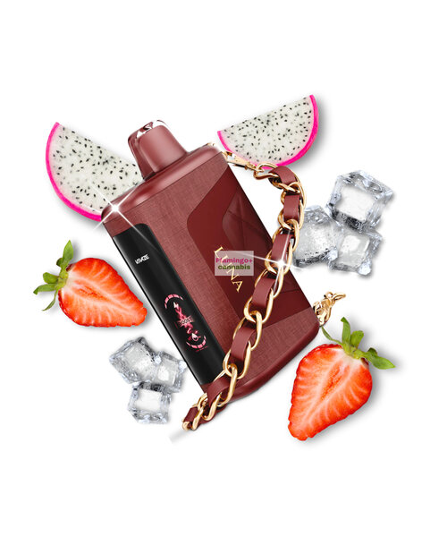 Kraze LUNA Luxury 42k Puff Rechargeable Disposable MB Sassy Strawberry Dragonfruit Ice