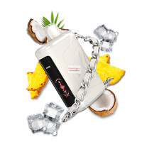 Kraze LUNA Luxury 42k Puff Rechargeable Disposable MB Pristine Pina Colada Ice