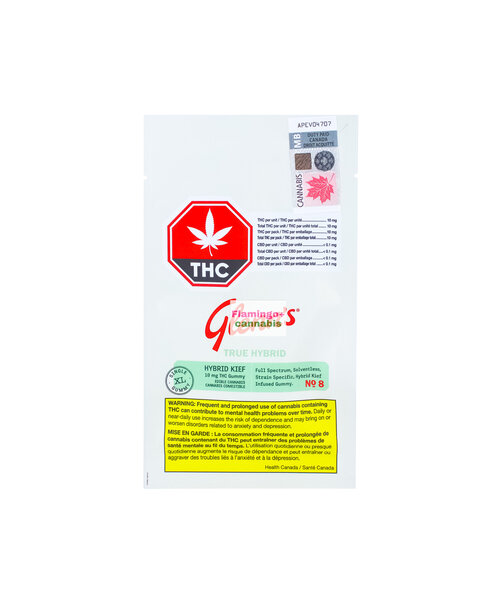 Glenns No. 8 Blue Freeze Hybrid Gummy 1X10MG
