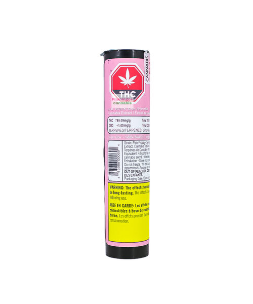 Dab Bods Pink Frozay Hybrid Live Resin Dabber 1G