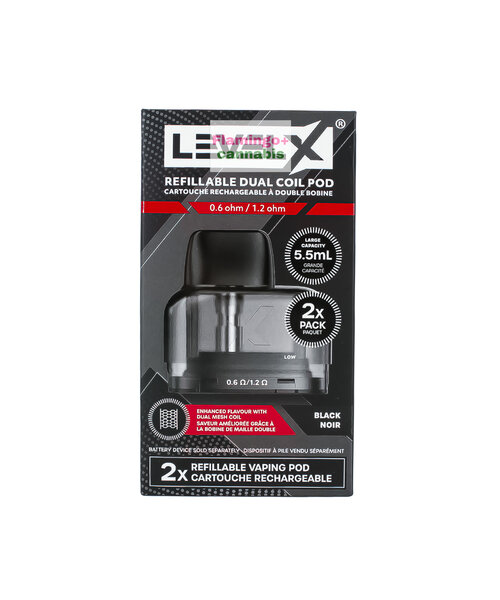 Level-X Dual Coil Refillable Pod 0.6ohm/1.2ohm