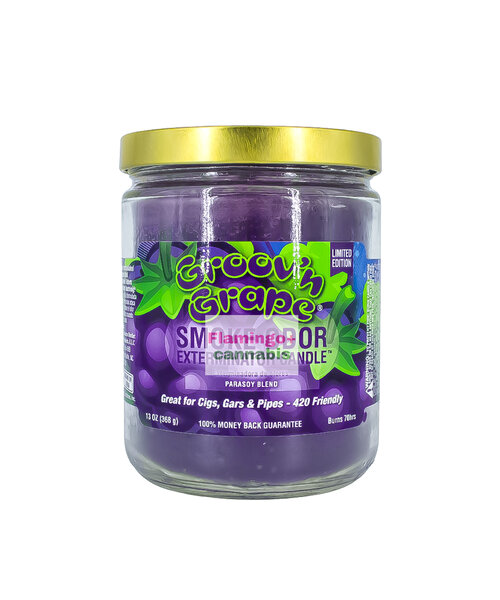 Smoke Odor 13oz Candle Groovin Grape