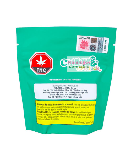 Potluck Winter Mint Chillows THC Pouches X10