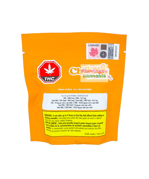 Potluck Tangy Citrus Chillows THC Pouches X10