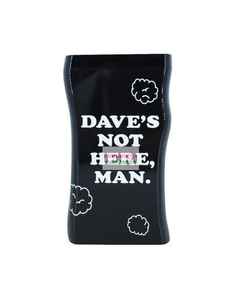 Cheech & Chong Glass 3.8" Dugout Dave's Not Here, Man