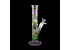 777 Smoke 10" Glow In The Dark Straight Tube Bong Lavender