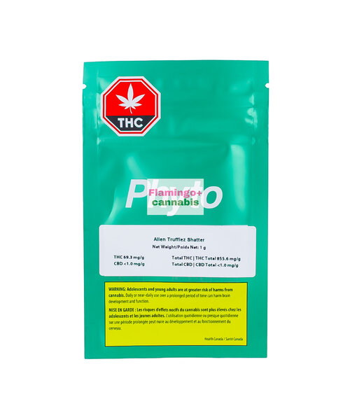 Phyto Extractions Alien Trufflez Indica  Shatter 1G