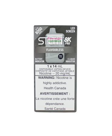 STLTH STLTH 8k Pro Rechargeable Disposable MB Flavourless STLTH STLTH 8k Pro Rechargeable Disposable MB Flavourless