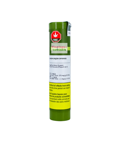 Pure Sun Farms Queen Green Hybrid Pre-Rolls 5X0.5G