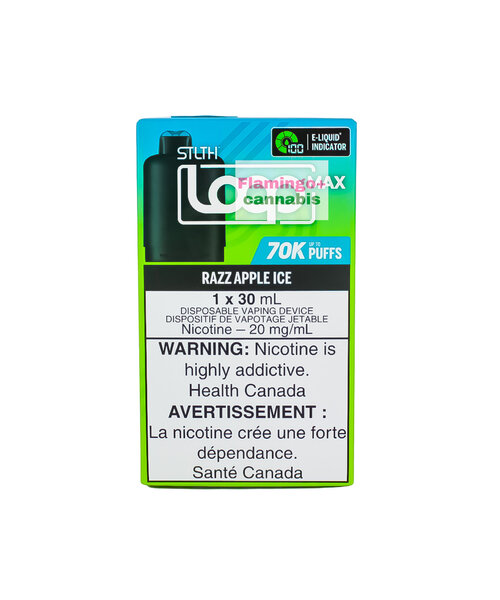 STLTH LOOP MAX 70k Puff Pre-Filled Pod MB Razz Apple Ice