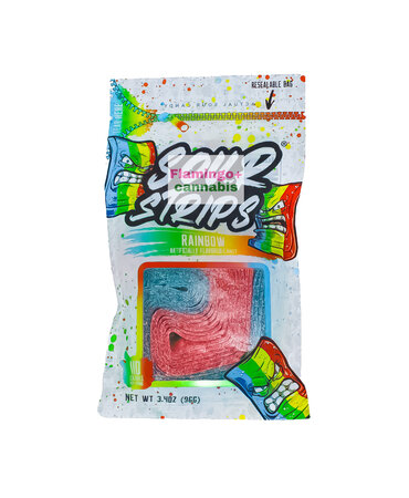 ExoSweet Misc. Sour Strips Sour Rainbow Tape (96g)