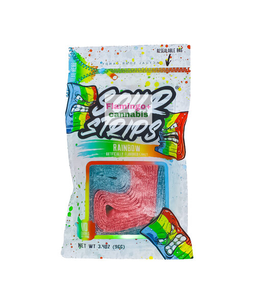 Sour Strips Sour Rainbow Tape