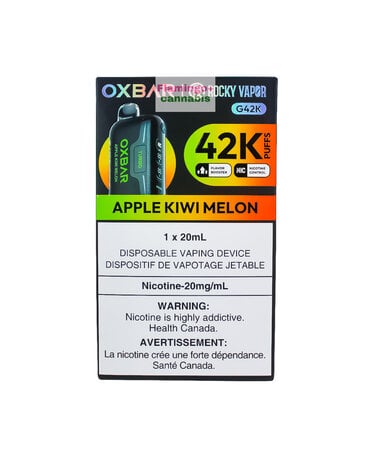 OXBAR OXBAR G42K Rechargeable Disposable MB Apple Kiwi Melon OXBAR OXBAR G42K Rechargeable Disposable MB Apple Kiwi Melon