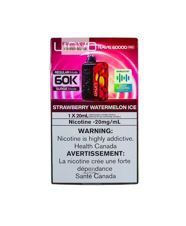 LINVO LINVO Rave Pro Beat Sensing Disposable 60k Puff MB Strawberry Watermelon Ice LINVO LINVO Rave Pro Beat Sensing Disposable 60k Puff MB Strawberry Watermelon Ice