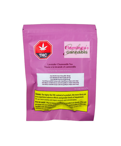 Solei Lavender Chamomile CBN Tea 2:20