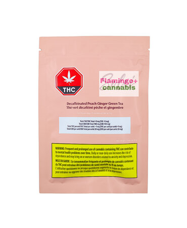 solei Solei Peach Ginger Decaffeinated CBD Tea solei Solei Peach Ginger Decaffeinated CBD Tea