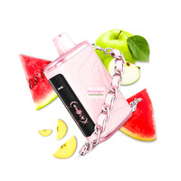Kraze LUNA Luxury 42k Puff Rechargeable Disposable MB Lush Watermelon Apple