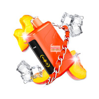 Kraze LUNA Luxury 42k Puff Rechargeable Disposable MB Frizzy Peach G Ice