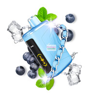 Kraze LUNA Luxury 42k Puff Rechargeable Disposable MB Aquamarine Star B Ice