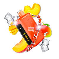 Kraze LUNA Luxury 42k Puff Rechargeable Disposable MB Amber Peach Mango