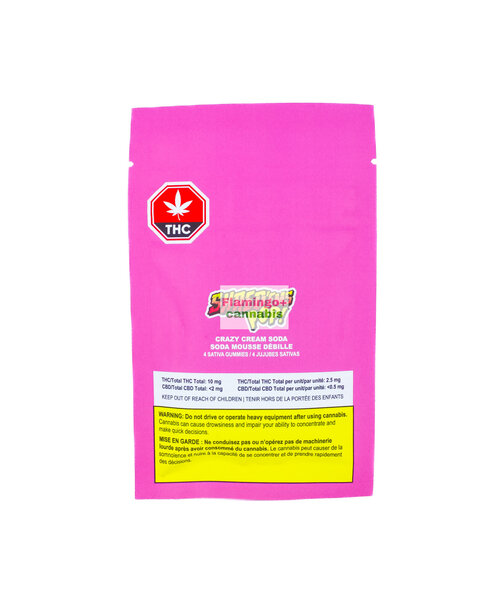 Shred'Ems Pop Crazy Cream Soda  THC Gummies 4X2.5MG