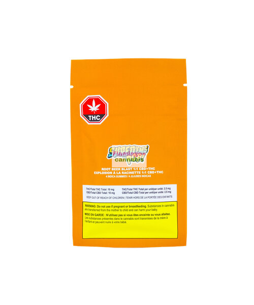 Shred'Ems Pop Root Beer Blast 1:1 Gummies 2X5MG