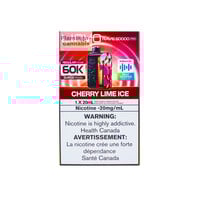 LINVO Rave Pro Beat Sensing Disposable 60k Puff MB Cherry Lime Ice
