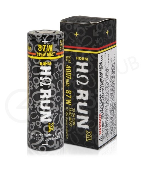 BATTERY HOHMTECH RUN XL 21700 4007MAH 30.3AMP