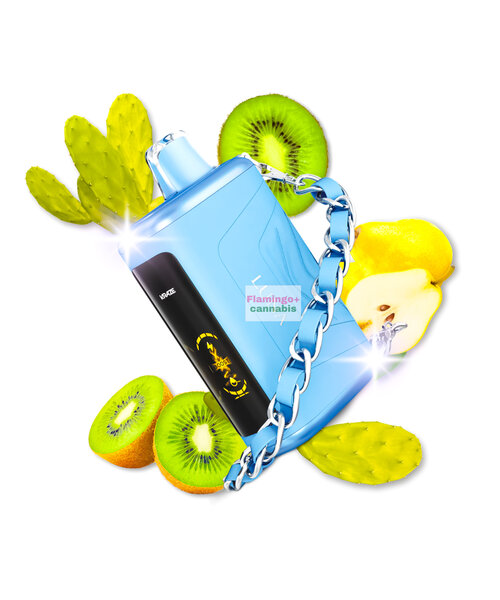 Kraze LUNA Luxury 42k Puff Rechargeable Disposable MB Kiwi Pear Cactus G Ice