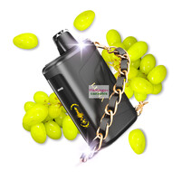 Kraze LUNA Luxury 42k Puff Rechargeable Disposable MB Emerald Green Grape