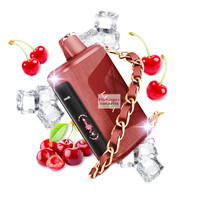 Kraze LUNA Luxury 42k Puff Rechargeable Disposable MB Scarlet Cherry G Ice