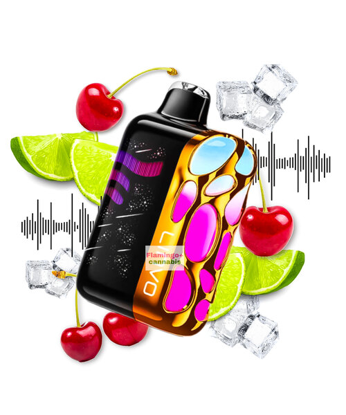 LINVO Rave Pro Beat Sensing Disposable 60k Puff MB Cherry Lime Ice