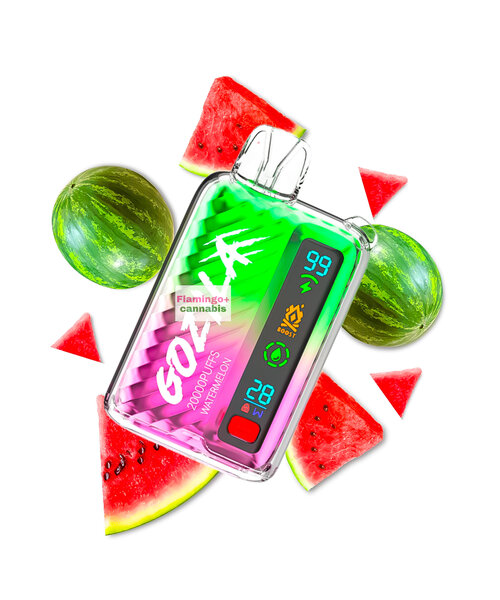 Keystone Gozilla Rechargeable Disposable 20k Puff MB Watermelon