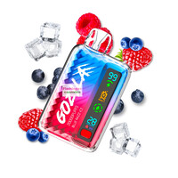 Keystone Gozilla Rechargeable Disposable 20k Puff MB Blue Razz Ice