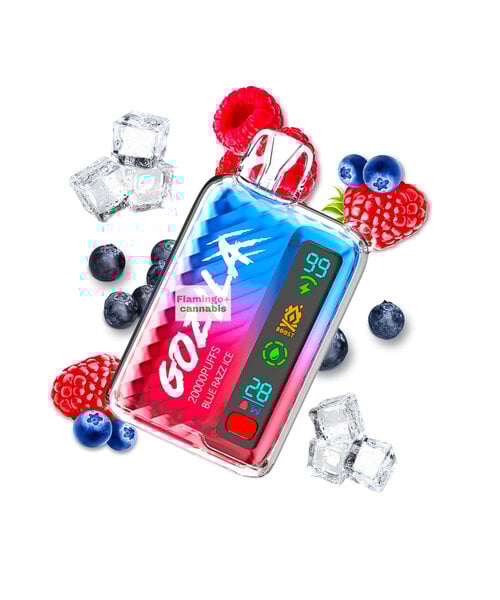 Keystone Gozilla Rechargeable Disposable 20k Puff MB Blue Razz Ice