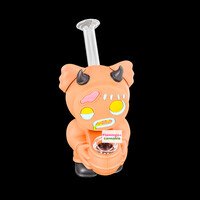 5.5" Zombie Gingerbread Silicone Pipe