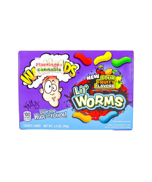 Warheads Sour Lil' Gummie Worms Theatre Box