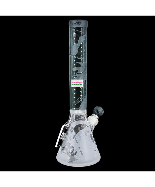 Milky Way Glass 16" Retribution Beaker Bong Smoke