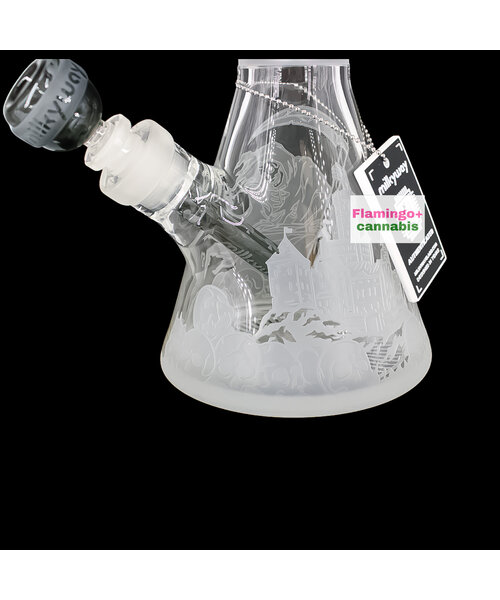 Milky Way Glass 16" Retribution Beaker Bong Smoke