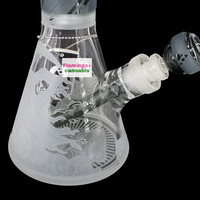 Milky Way Glass 16" Retribution Beaker Bong Smoke
