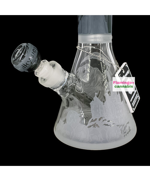 Milky Way Glass 16" Retribution Beaker Bong Smoke
