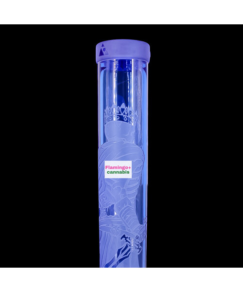 Milky Way Glass 16" Retribution Beaker Bong Blue
