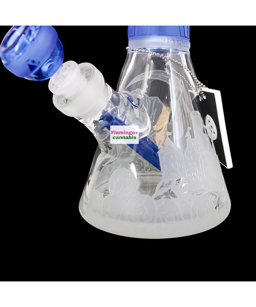 Milky Way Glass 16" Retribution Beaker Bong Blue