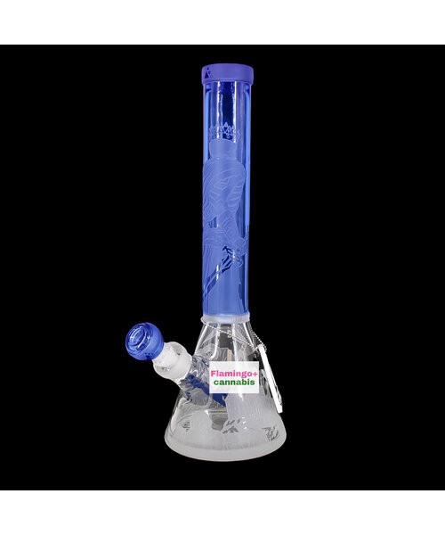 Milky Way Glass 16" Retribution Beaker Bong Blue