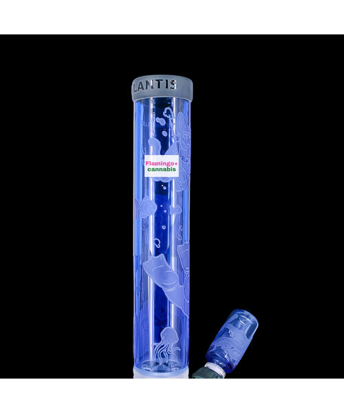 Milky Way Glass 16" Catlantis Beaker Bong Blue