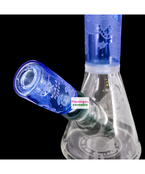 Milky Way Glass 16" Catlantis Beaker Bong Blue